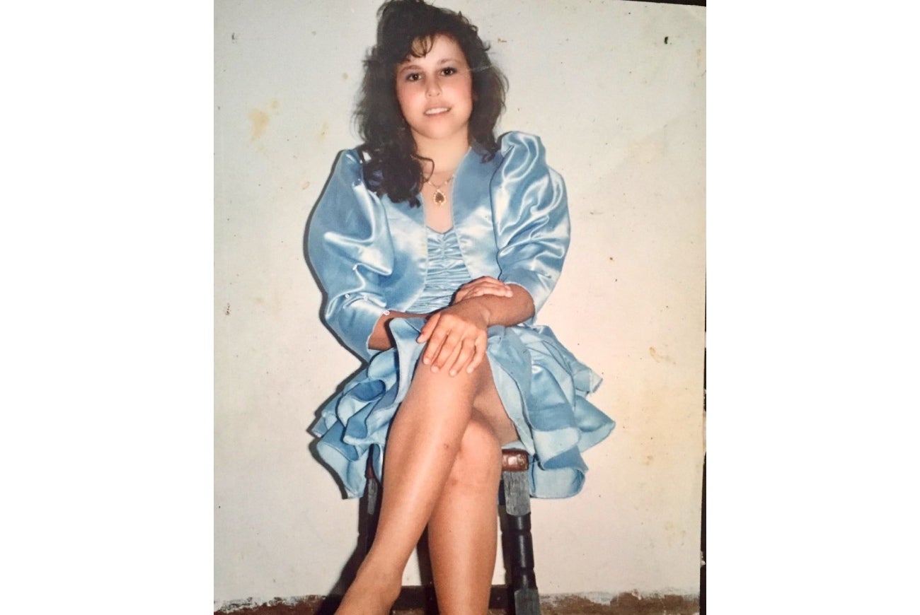 Fotografía de los 15 años de Arelys Henao