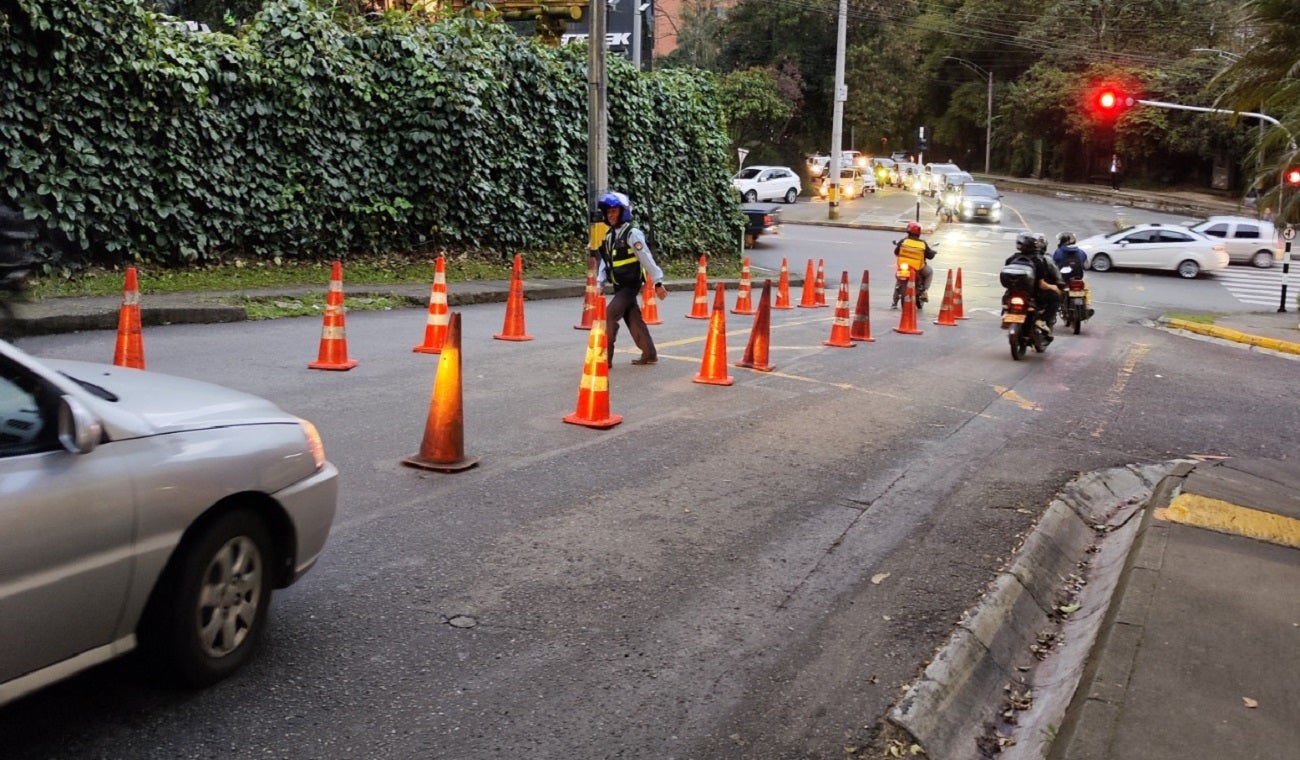 Cambios semafóricos en El Poblado