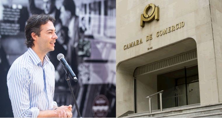 Daniel Quintero y la Cámara de Comercio de Medellín