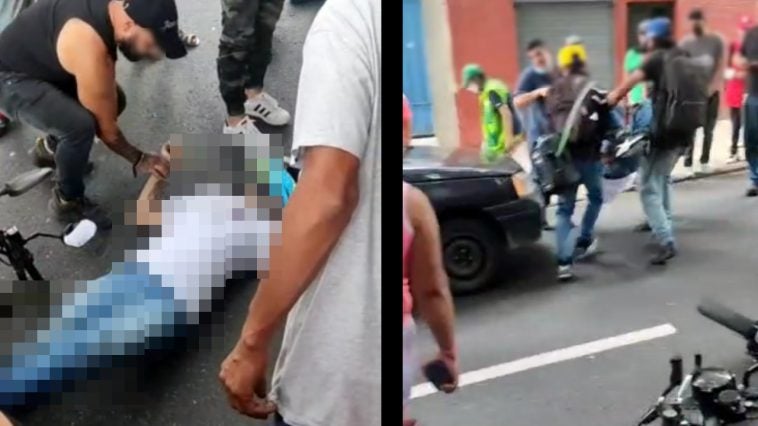 Motorizado fue asesinado a balazos en el centro de Medellín