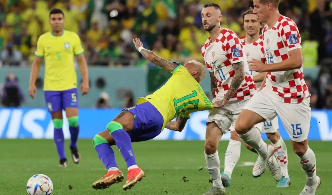 Croacia aguanta ante una Brasil errática: Resumen y resultado del primer tiempo