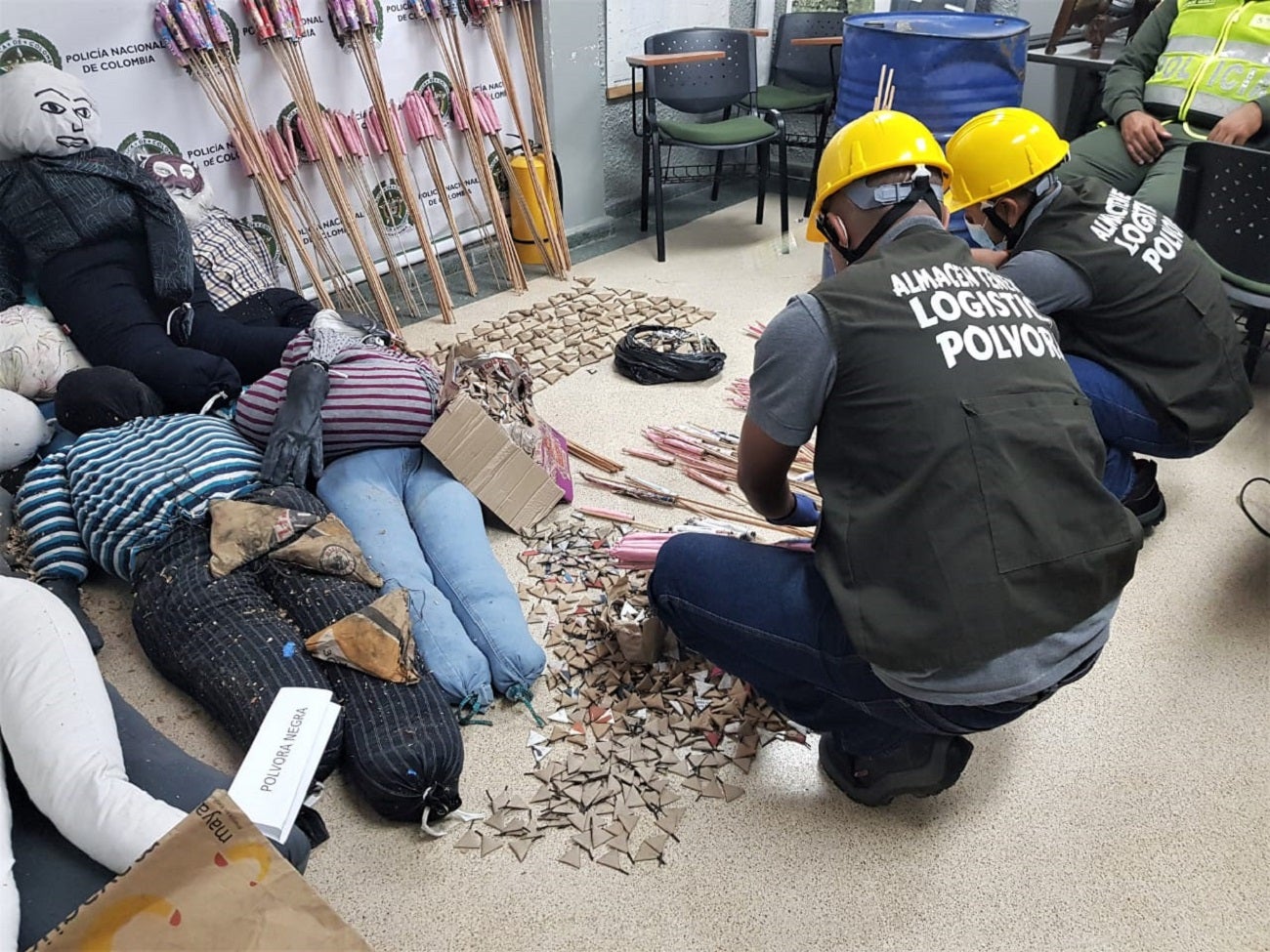 Pólvora en Medellín