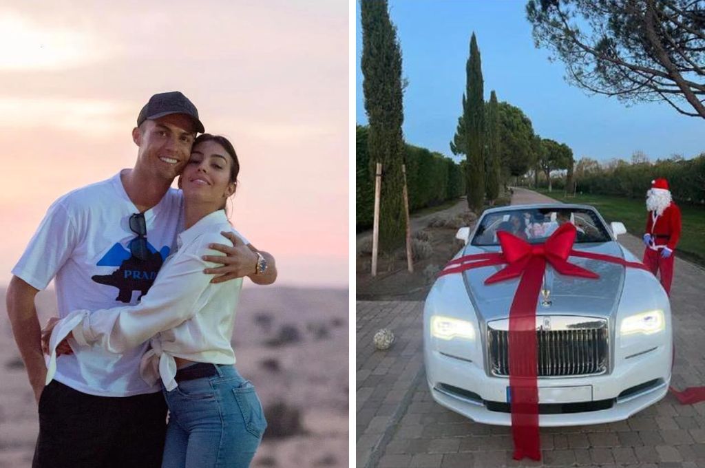 Georgina se la rifó completica y le dio millonario regalo de navidad a Cristiano