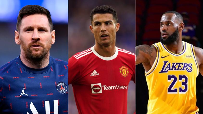 Messi borró a CR7 y LeBron James: los deportistas que más facturaron en 2022