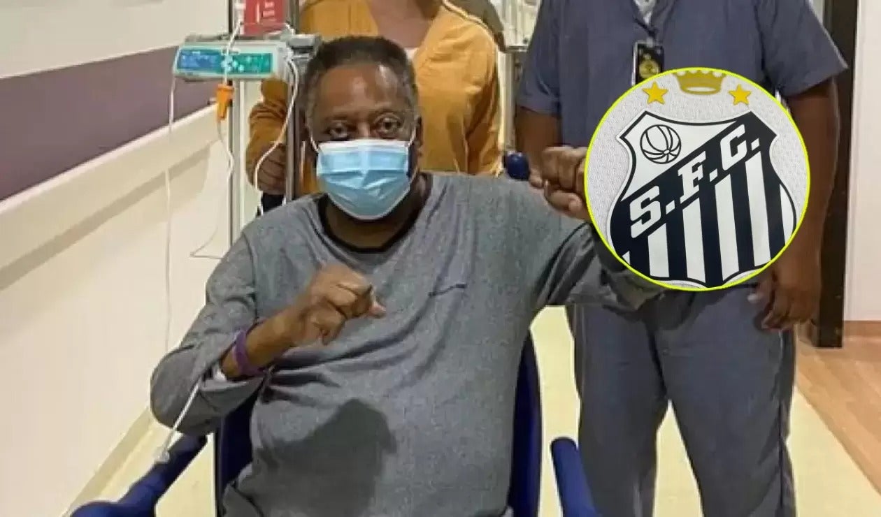 El Santos presenta nuevo escudo con una corona en homenaje a su "rey" Pelé