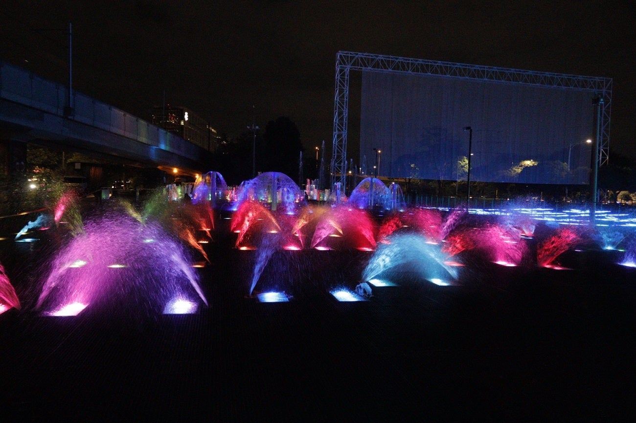 Espectáculos de las fuentes - Alumbrados Navideños en Medellín