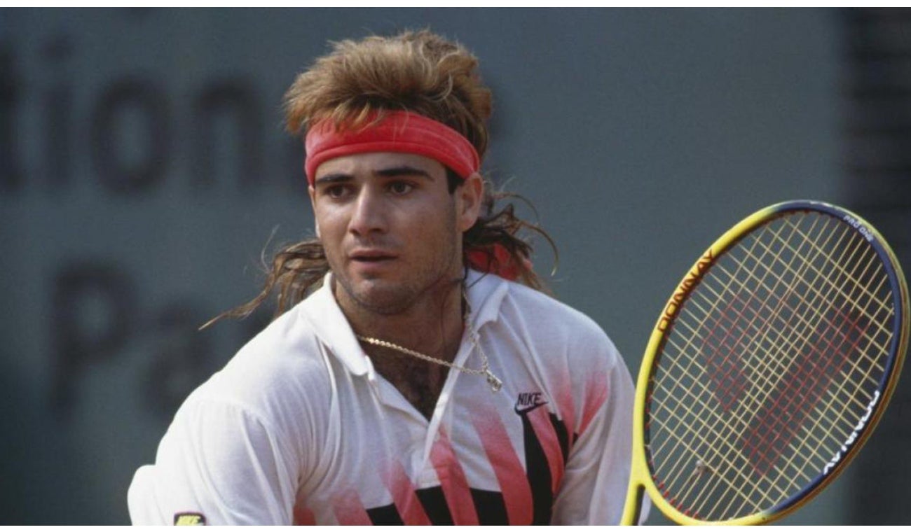 Andre Agassi, Pete Sampras, Jim Courier y Michael Chang son reconocidos tenistas.