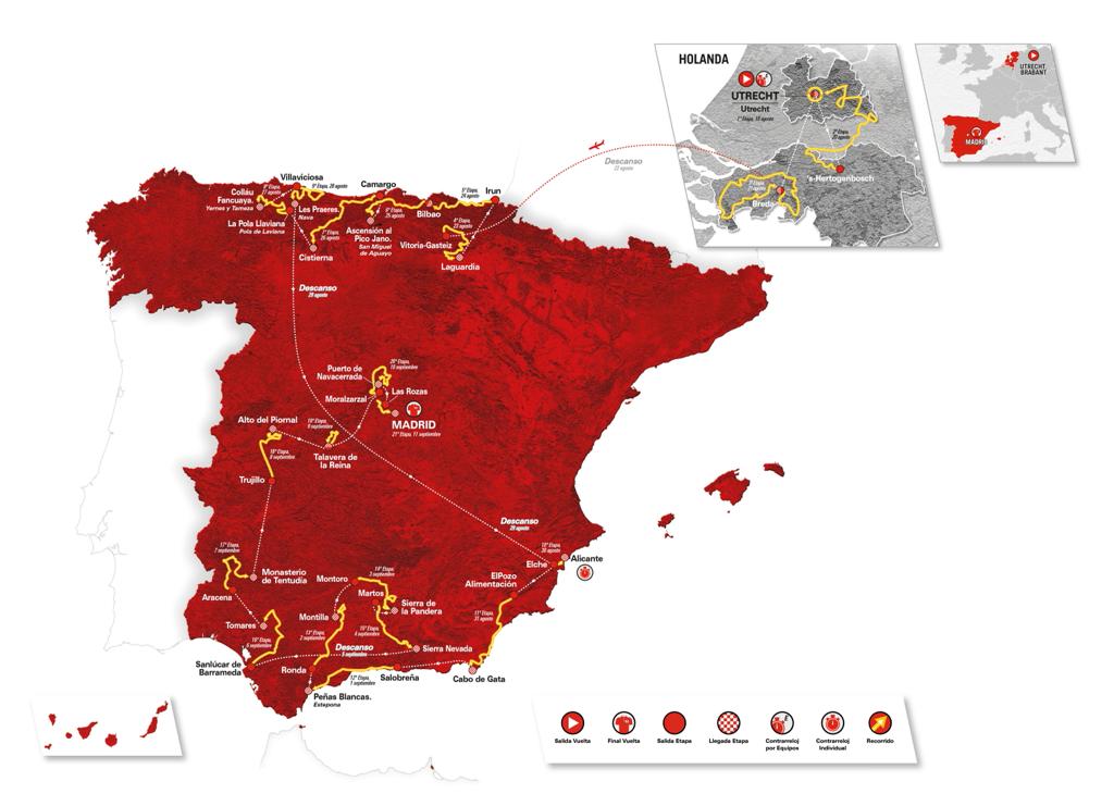 Vuelta a España 2023: revelan sede y recorrido de las dos primeras etapas