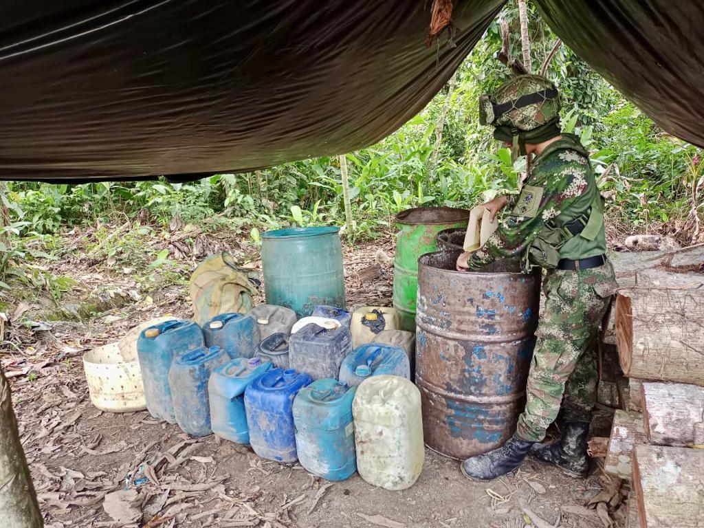 Laboratorios de droga en Chocó