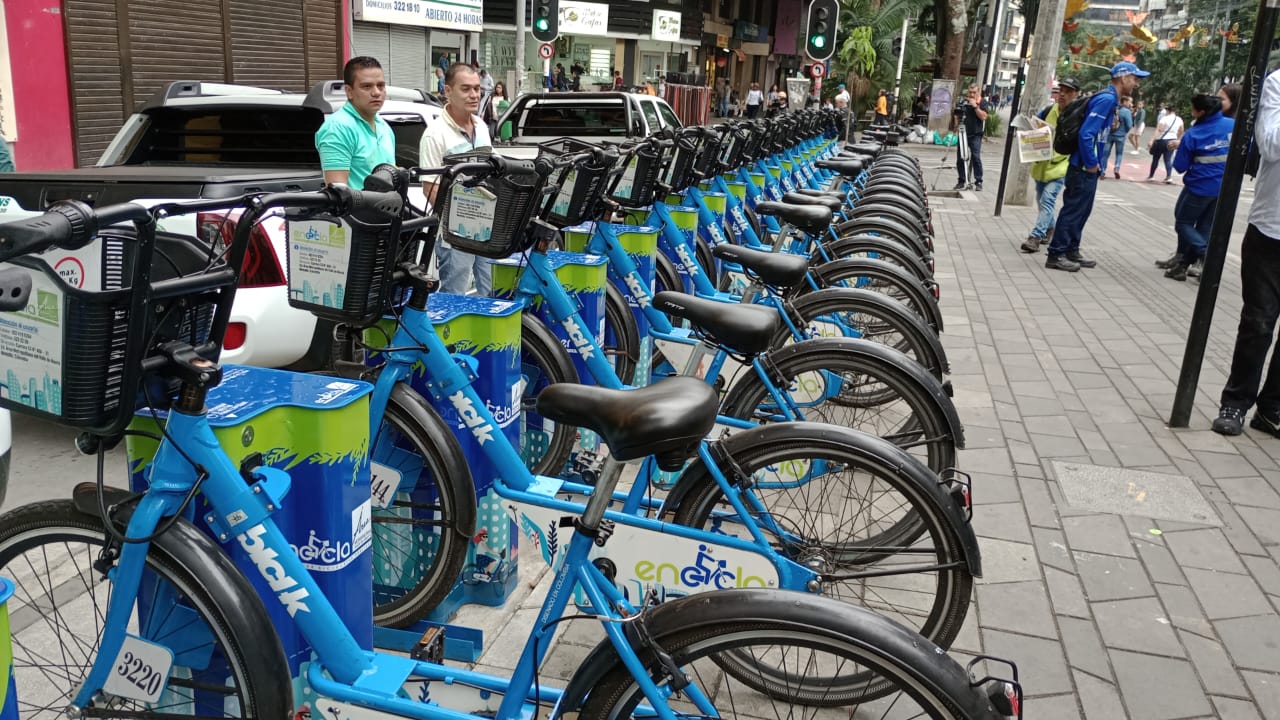 Encicla del centro de Medellín