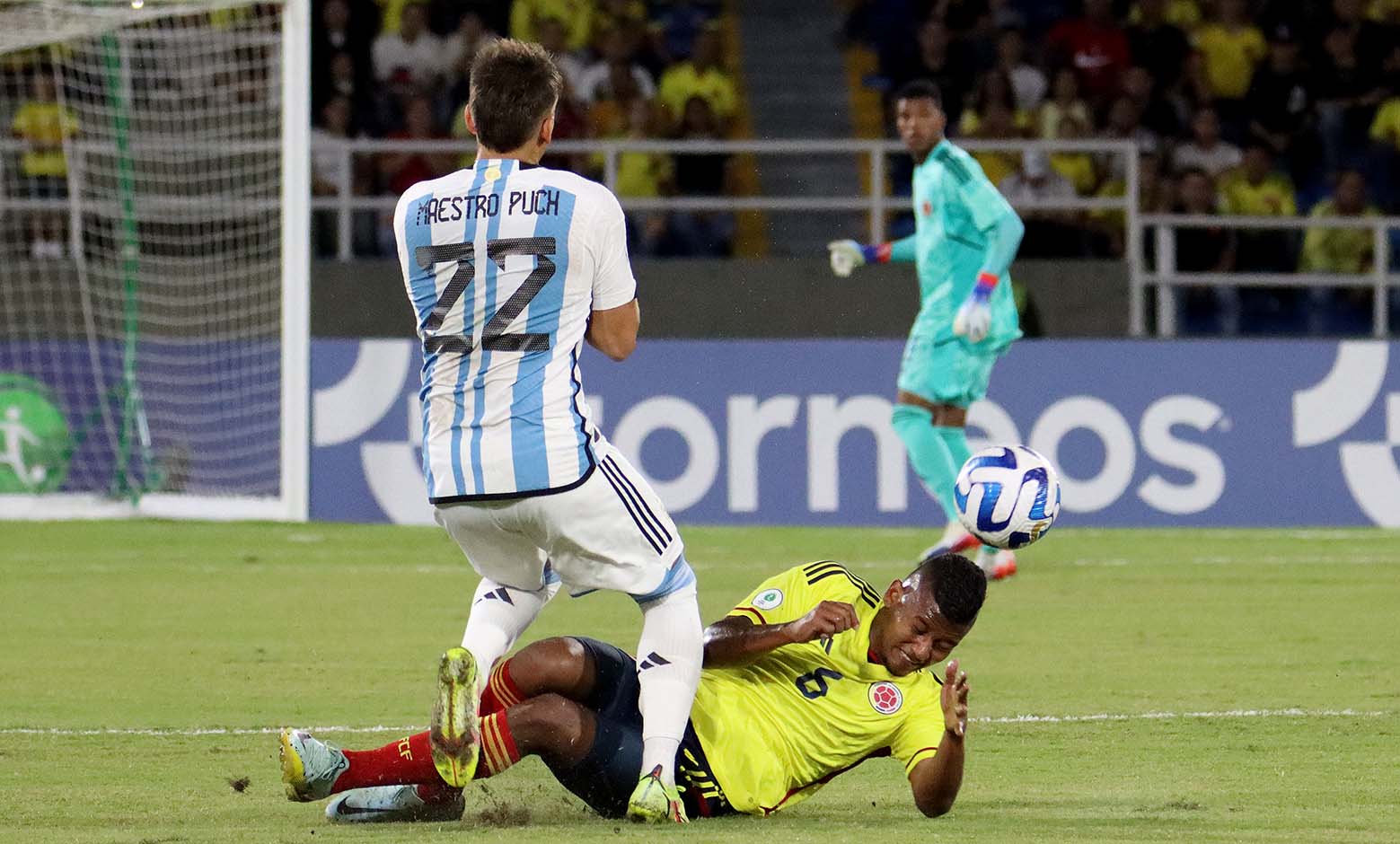 Colombia vs Argentina, Sudamericano Sub 20