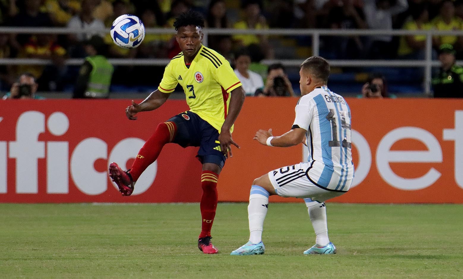 Colombia vs Argentina, Sudamericano Sub 20