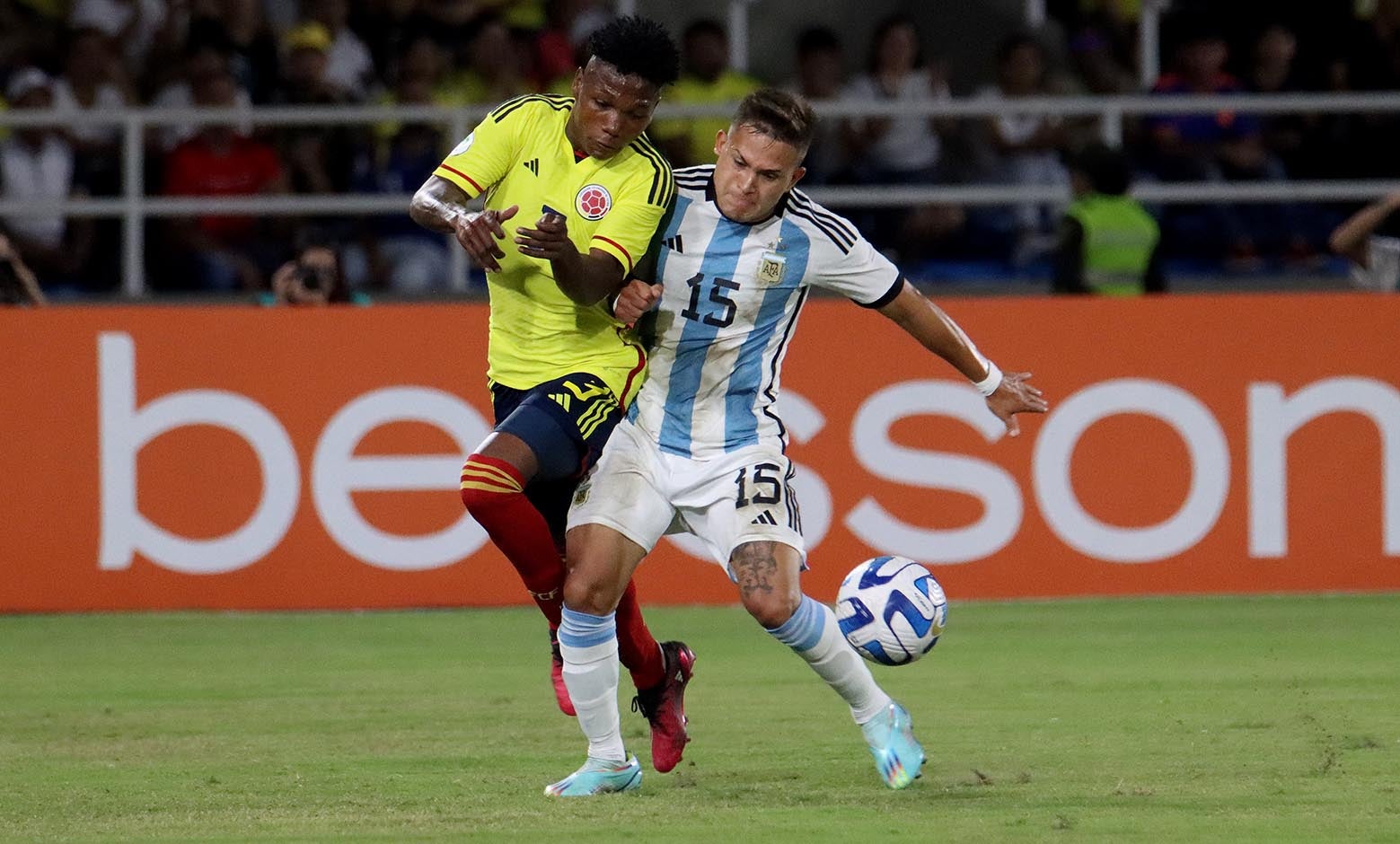 Colombia vs Argentina, Sudamericano Sub 20