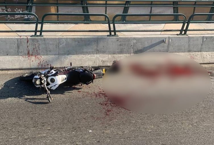 Accidente en el Puente de la Madre Laura