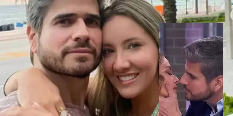Daniel Arenas le ‘puso los cachos’ a Daniella Álvarez durante programa en vivo