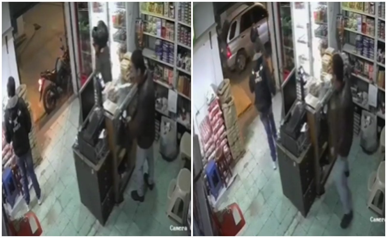 Fue a hacer un mandado, dejó la moto prendida mientras le daban el pan y se la robaron