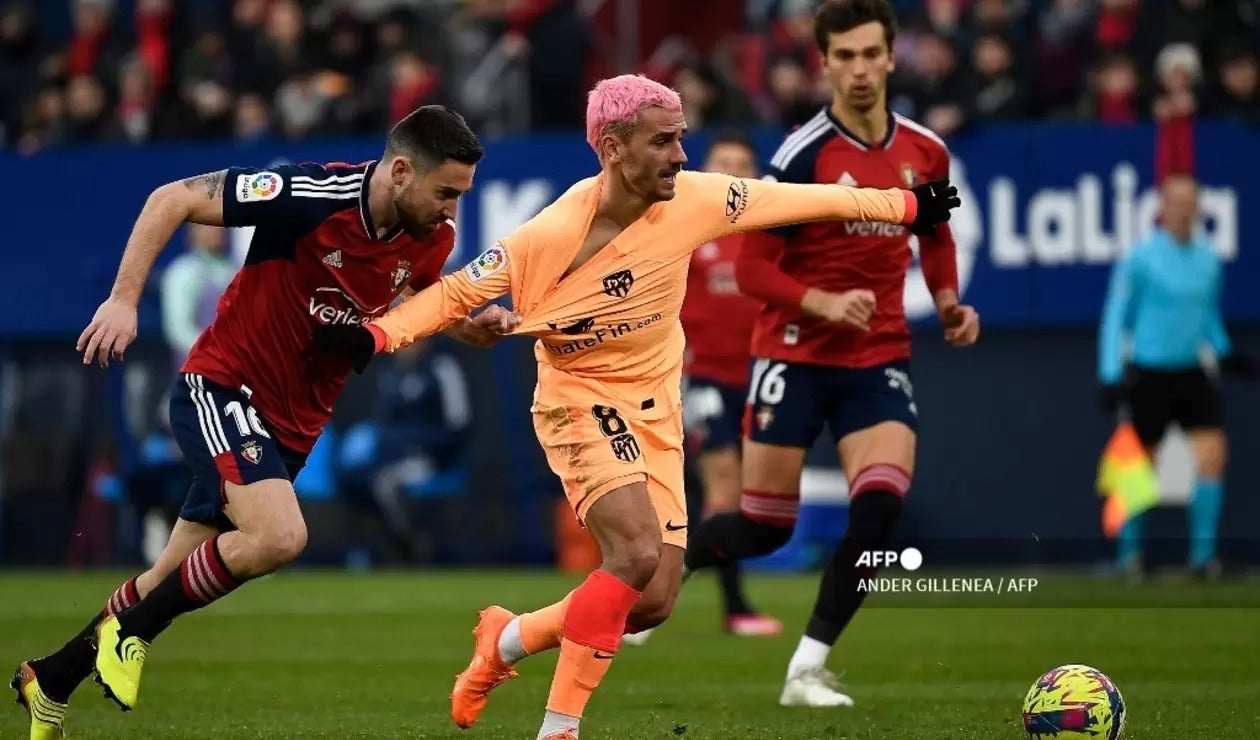 El Atlético pasa el trago amargo del Derbi: triunfo ante Osasuna para recuperar fuerzas