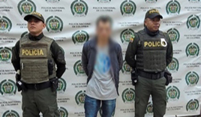 Capturado por agredir a un policía en Antioquia