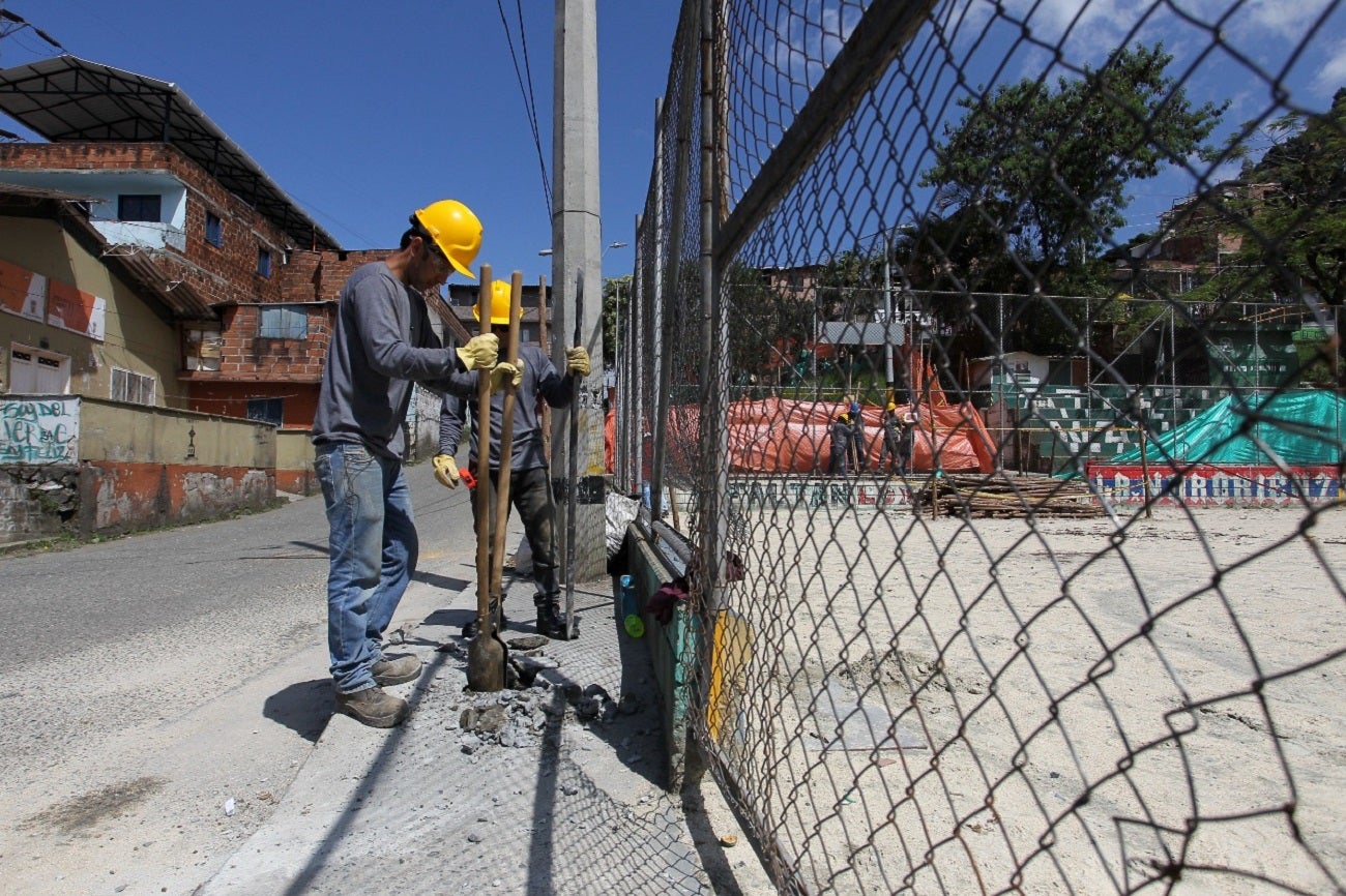 Mejoramiento de escenarios deportivos en Medellín