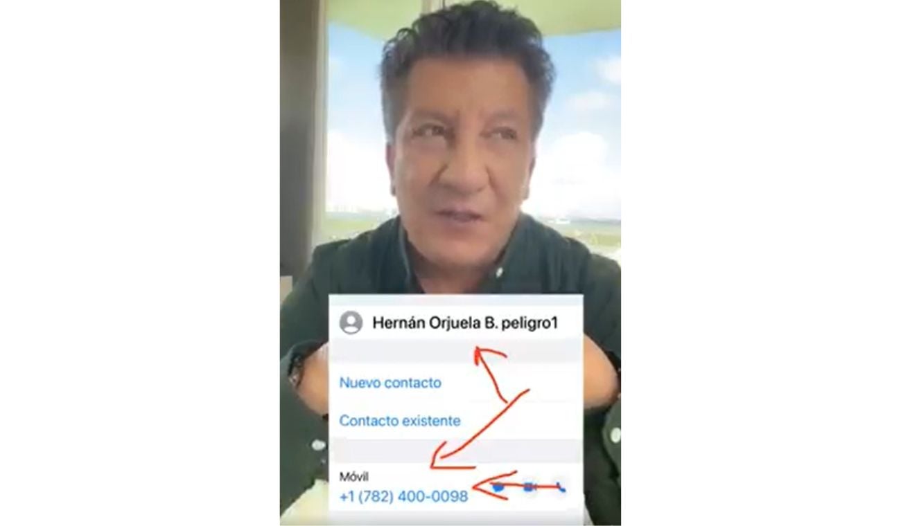 Hernán Orjuela está siendo víctima de ciberdelincuentes