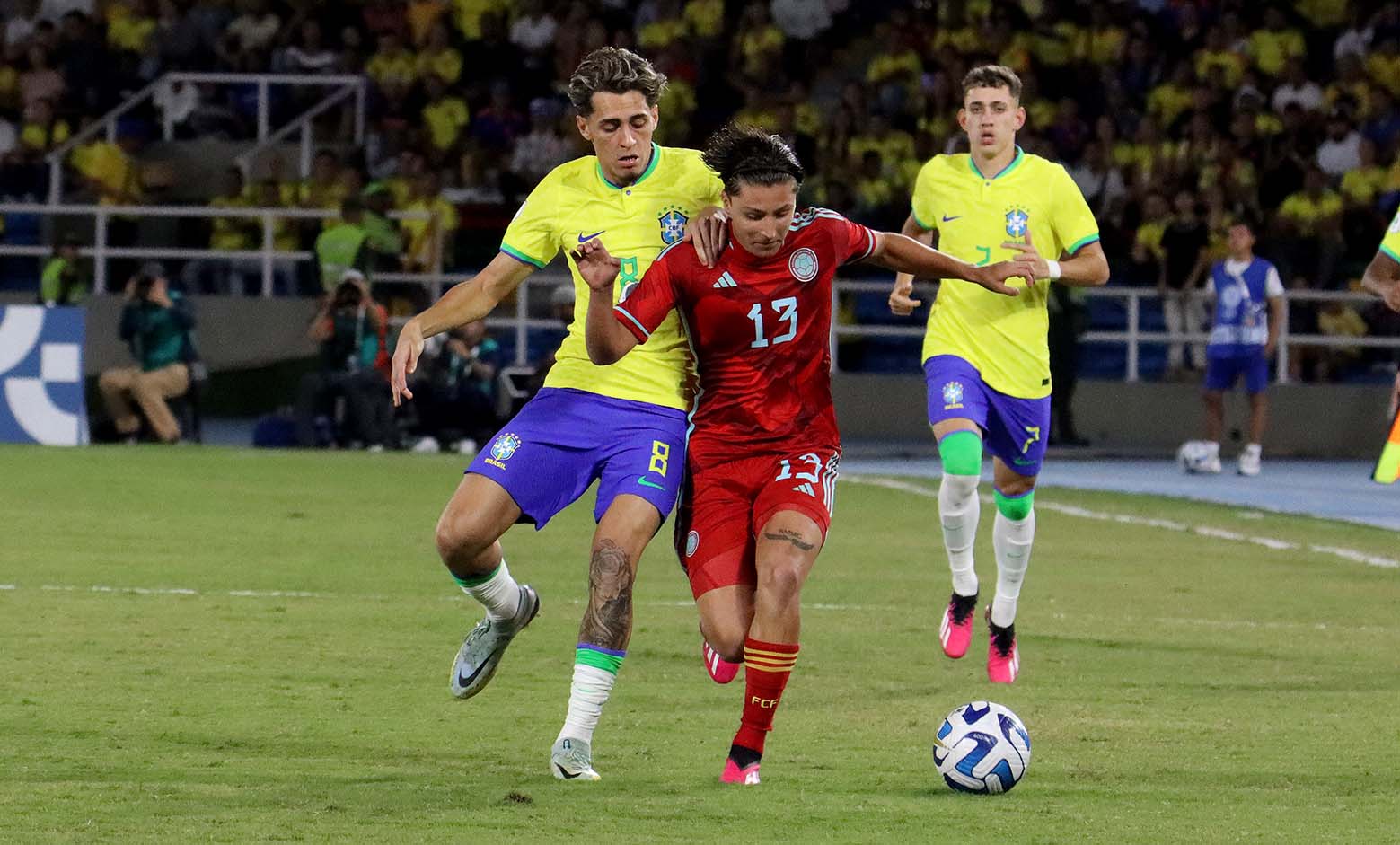 Colombia vs Brasil - Sudamericano Sub-20 2023