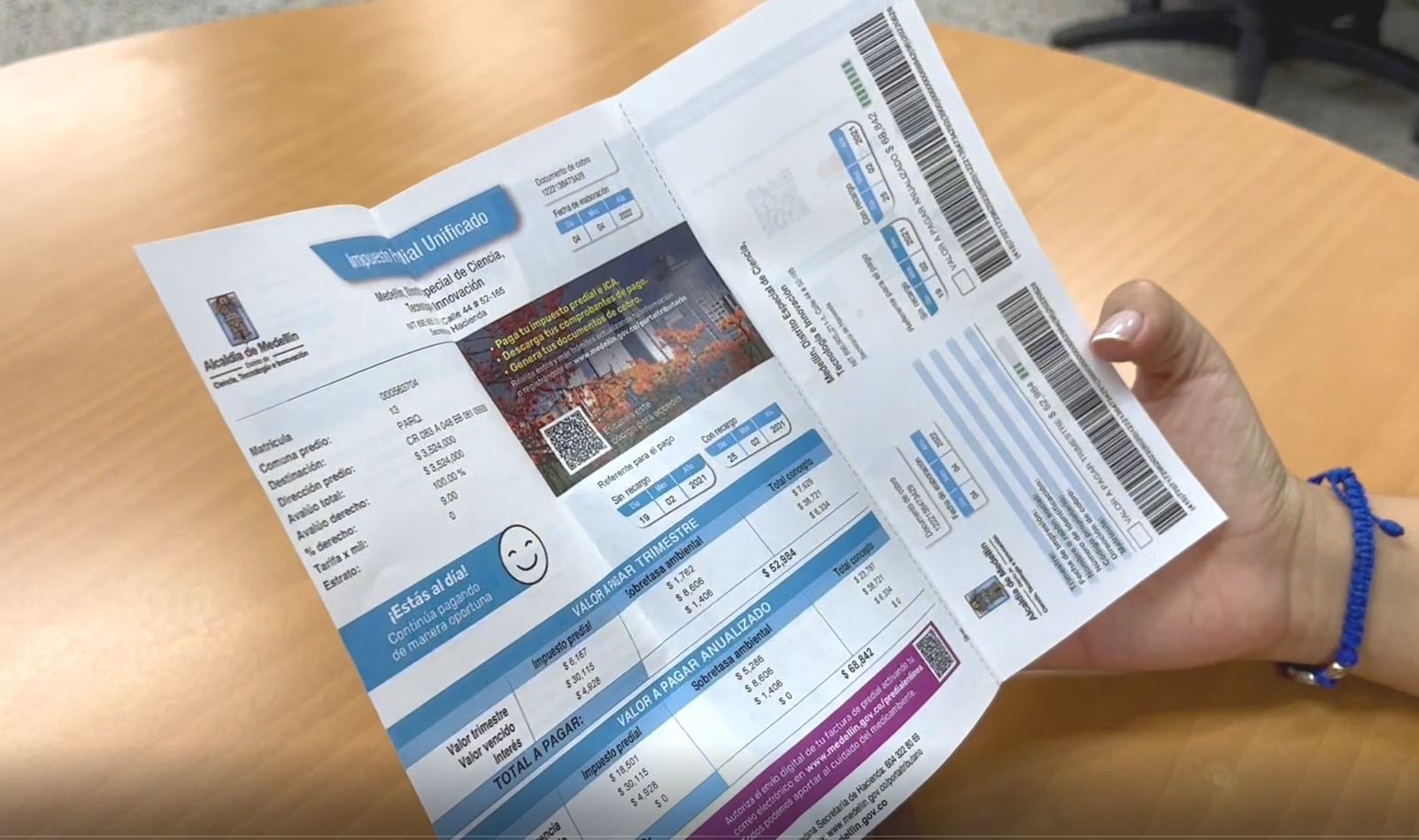 En el año 2022, Medellín recaudó 4.8 billones de pesos por recaudo de impuestos.