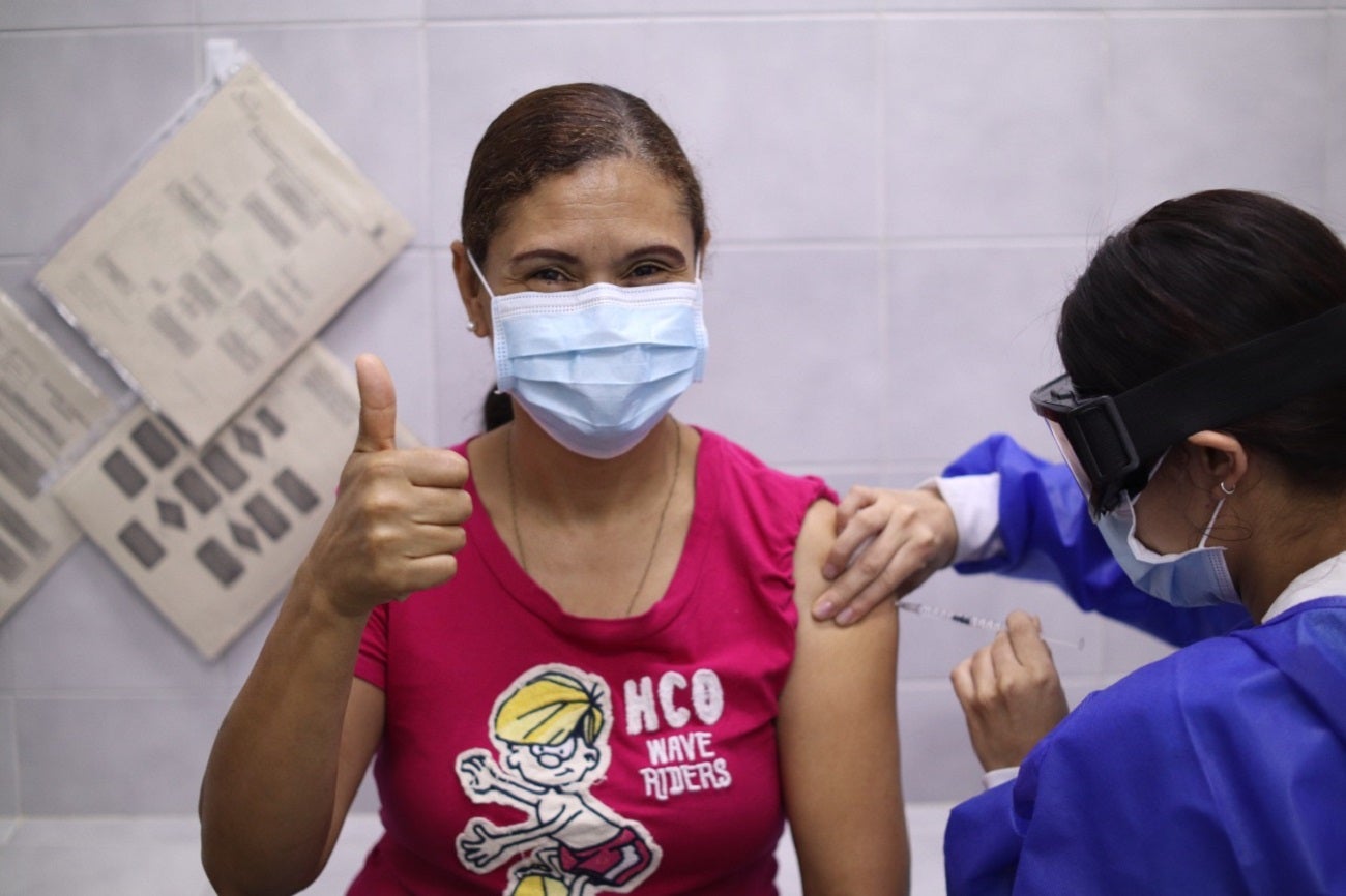 Vacunación en Medellín