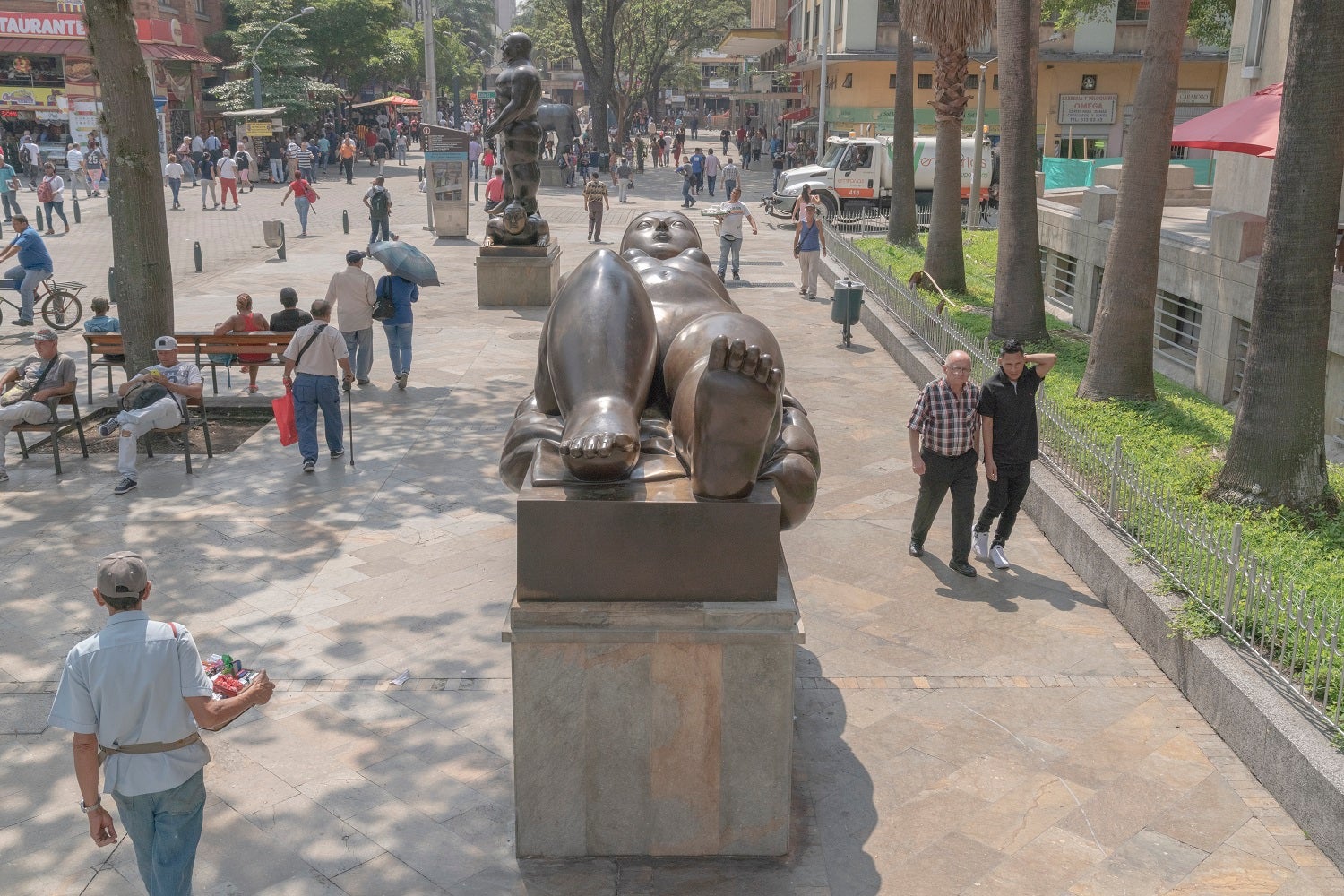 Esculturas de Fernando Botero son restauradas