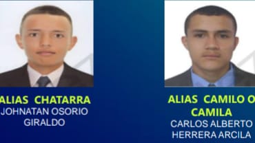 Ofrecen recompensa por alias “Camilo” y alias “Chatarra”, cabecillas que tienen “caliente” el Oriente antioqueño