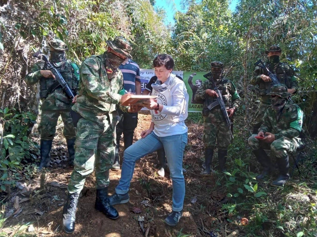 Liberación de dos excombatientes secuestrados en Ituango, Antioquia.