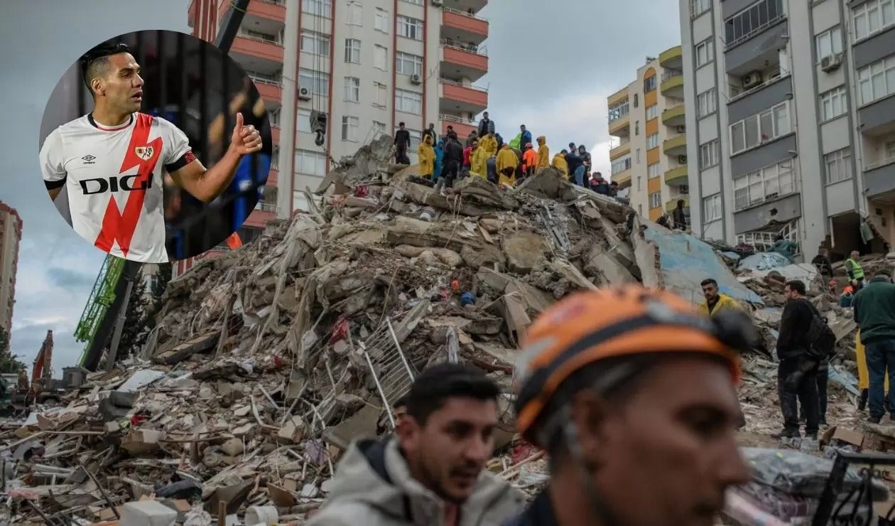 Falcao no se olvida de Turquía y se solidariza con las víctimas del terremoto