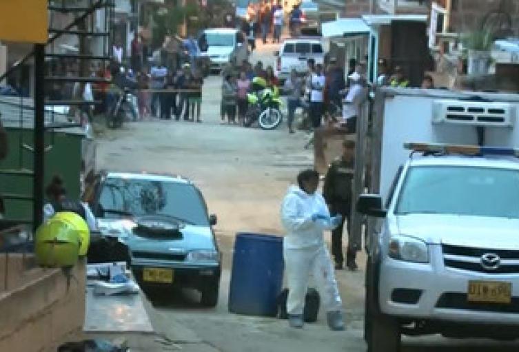 Referencia de homicidio