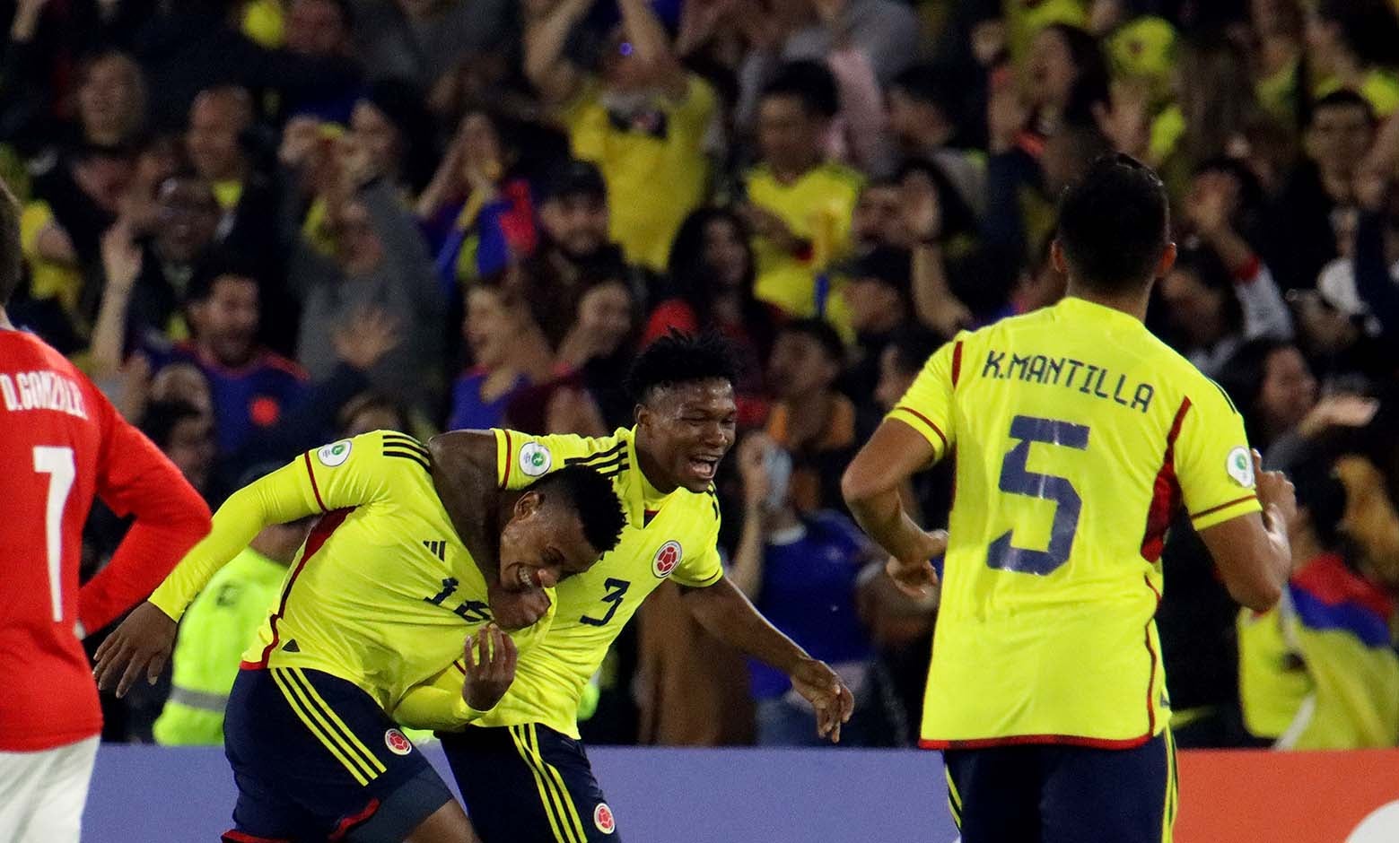 Colombia vs Paraguay; hexagonal Sudamericano sub 20