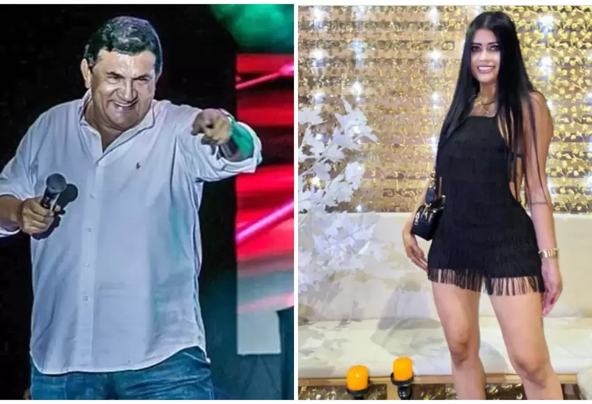 Ella es María Marriaga, novia de 'Poncho' Zuleta, 42 años menor que él