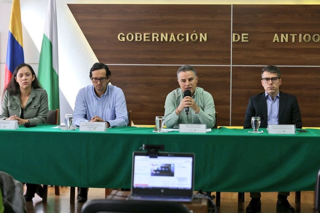 Aníbal Gaviria Correa, gobernador de Antioquia