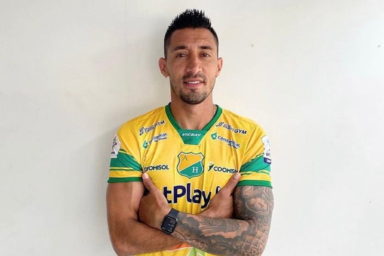 El jugador antioqueño, Jonathan Lopera