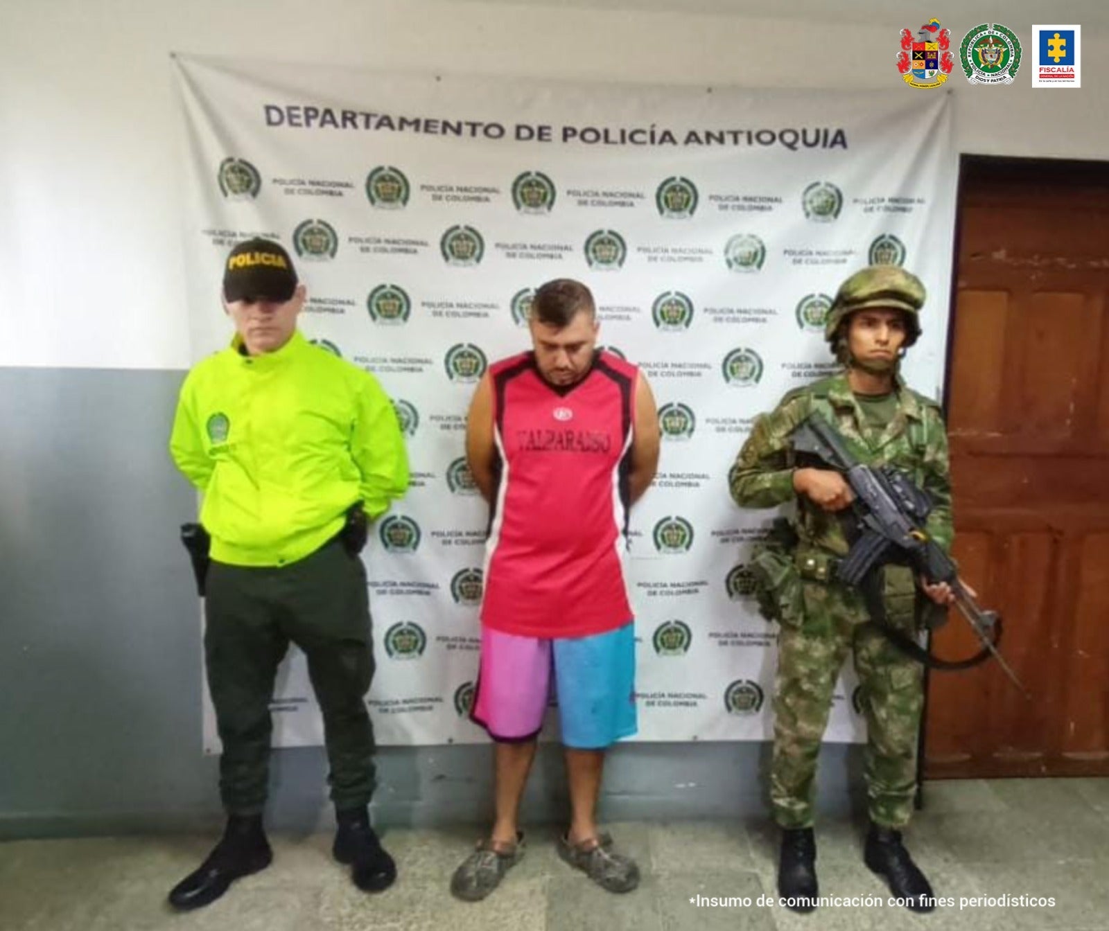 Capturado por robo de 12 toneladas de explosivos en Uramita, Antioquia