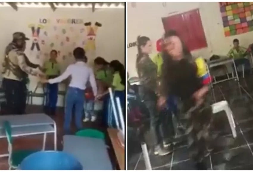 Disidencias de las Farc visitaron colegios de Antioquia