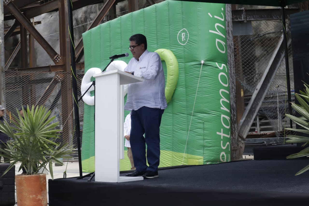 Contralor Carlos Hernán Rodríguez en su visita a Hidroituango.