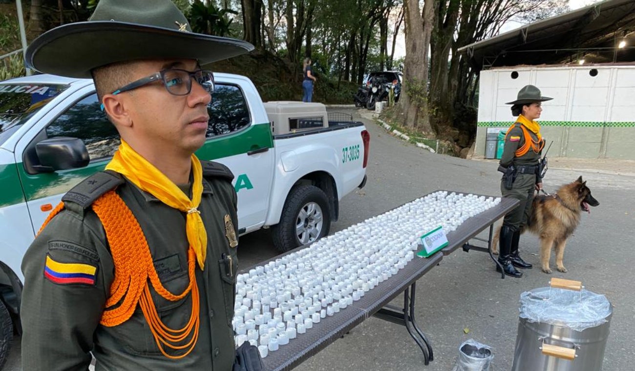 Incautan cargamento de cocaína que al parecer tenía como destino Europa gracias a un canino Policía