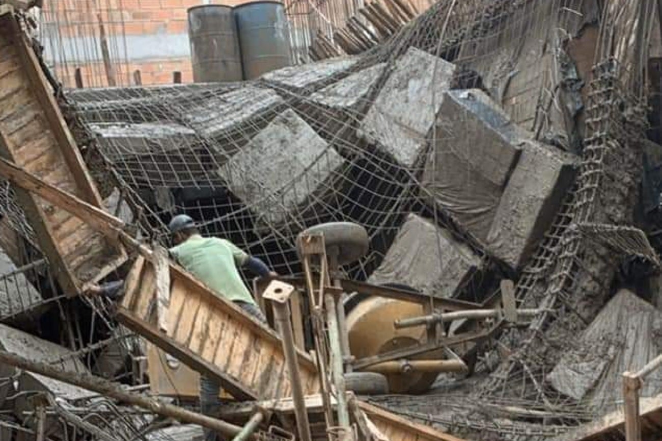 Colapso de una losa en Andes, Antioquia