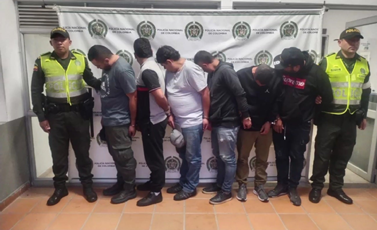 Capturados por hurto de cable en Girardota