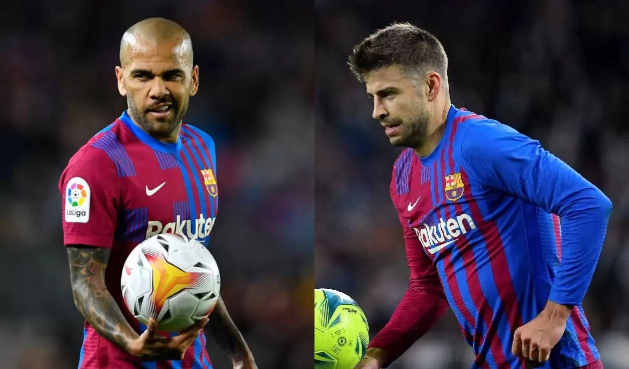 "Hay que ser muy duro con él": Piqué, en contra de Dani Alves