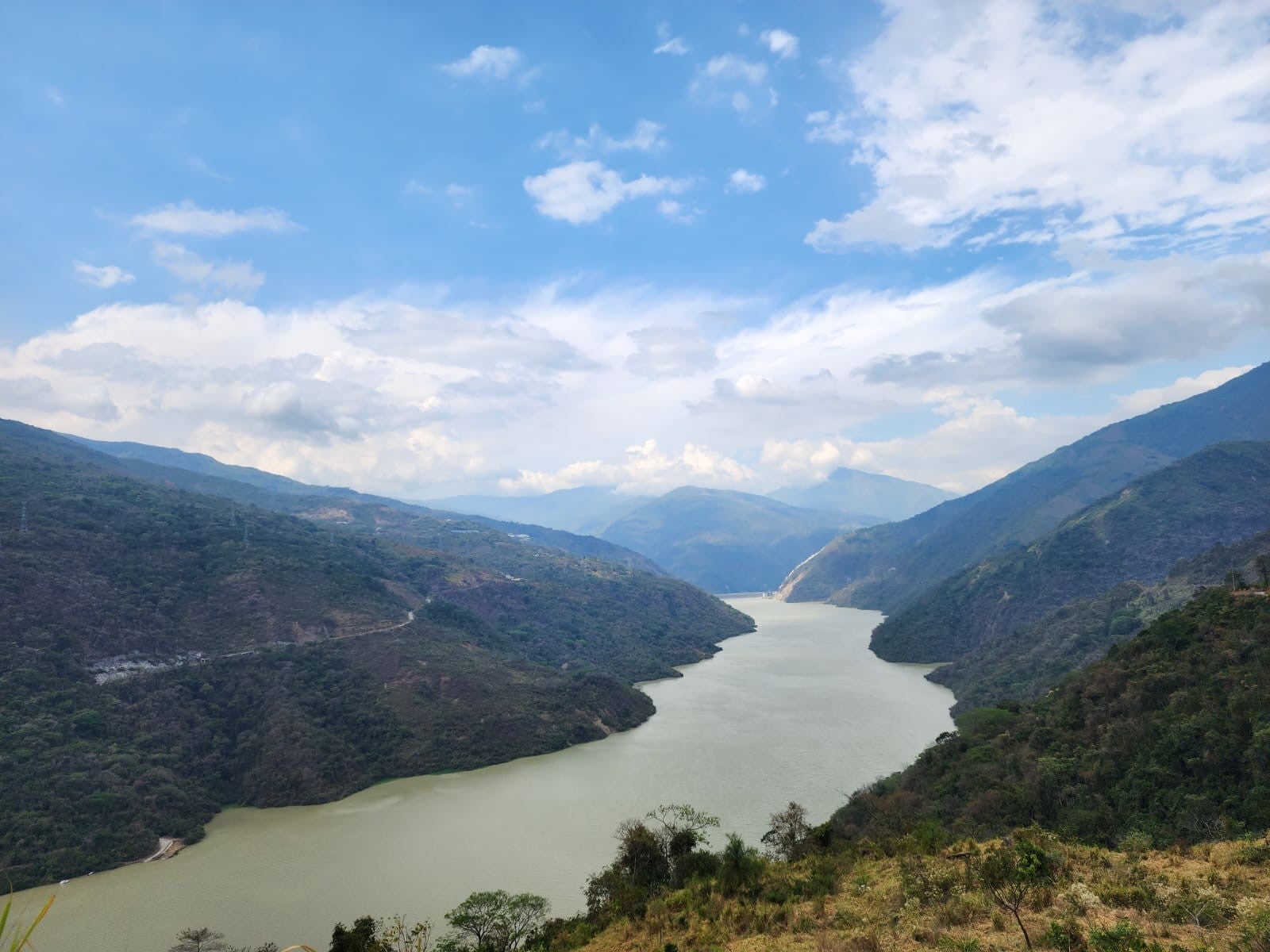Fotografía de embalse