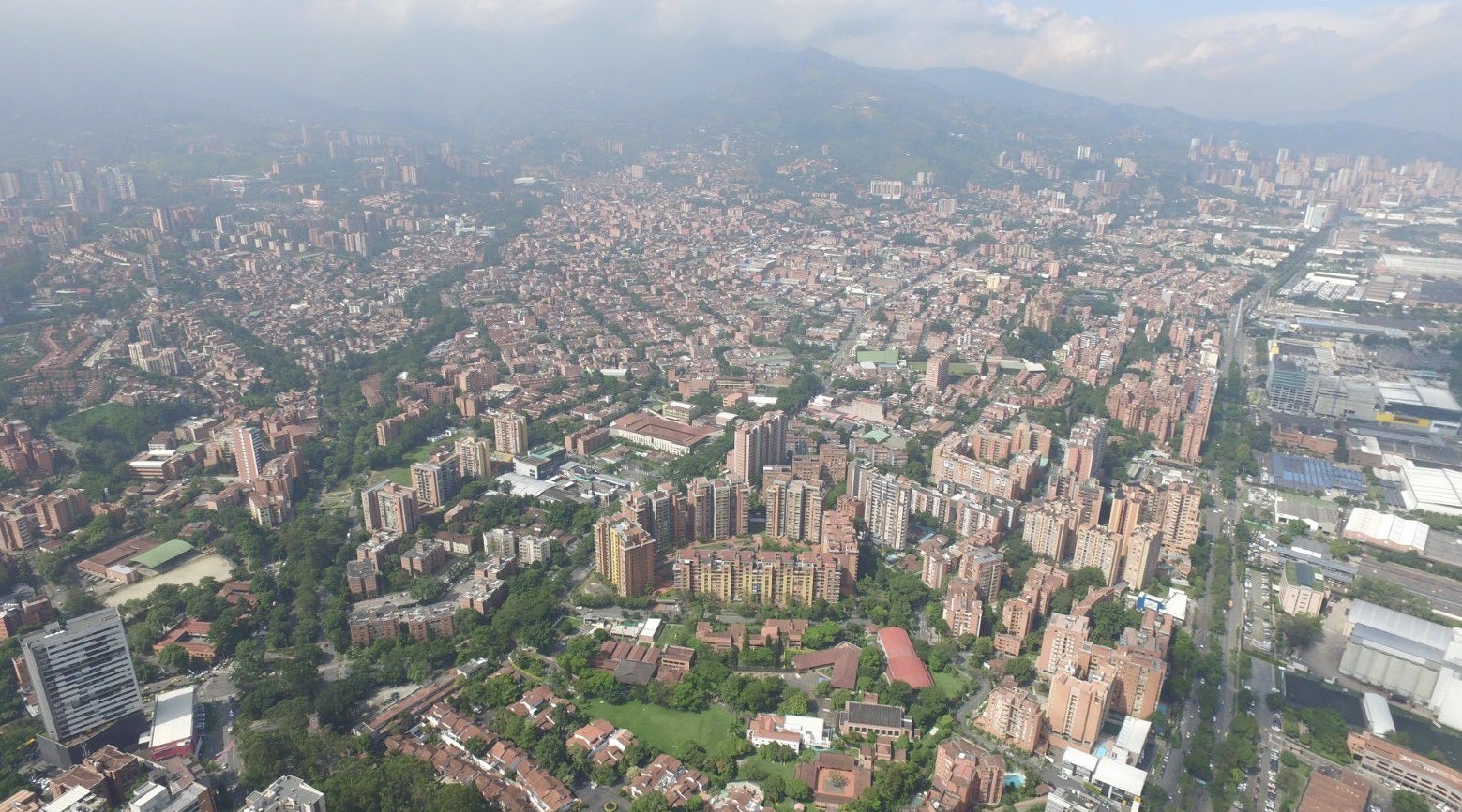 Calidad de aire en Medellín