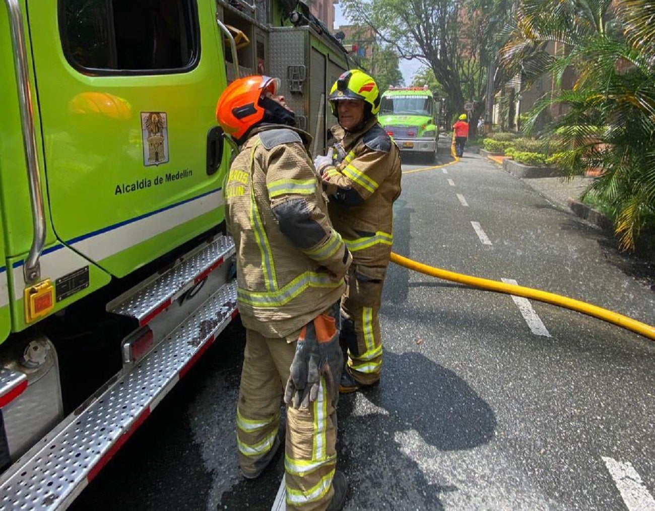 Incendio en Laureles