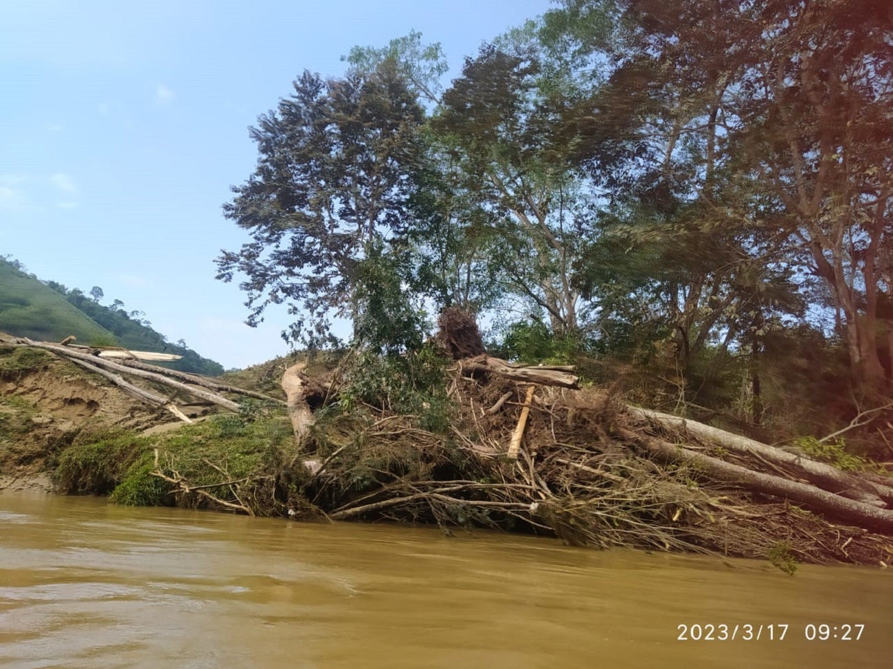 Lluvias en El Bagre, Antioquia