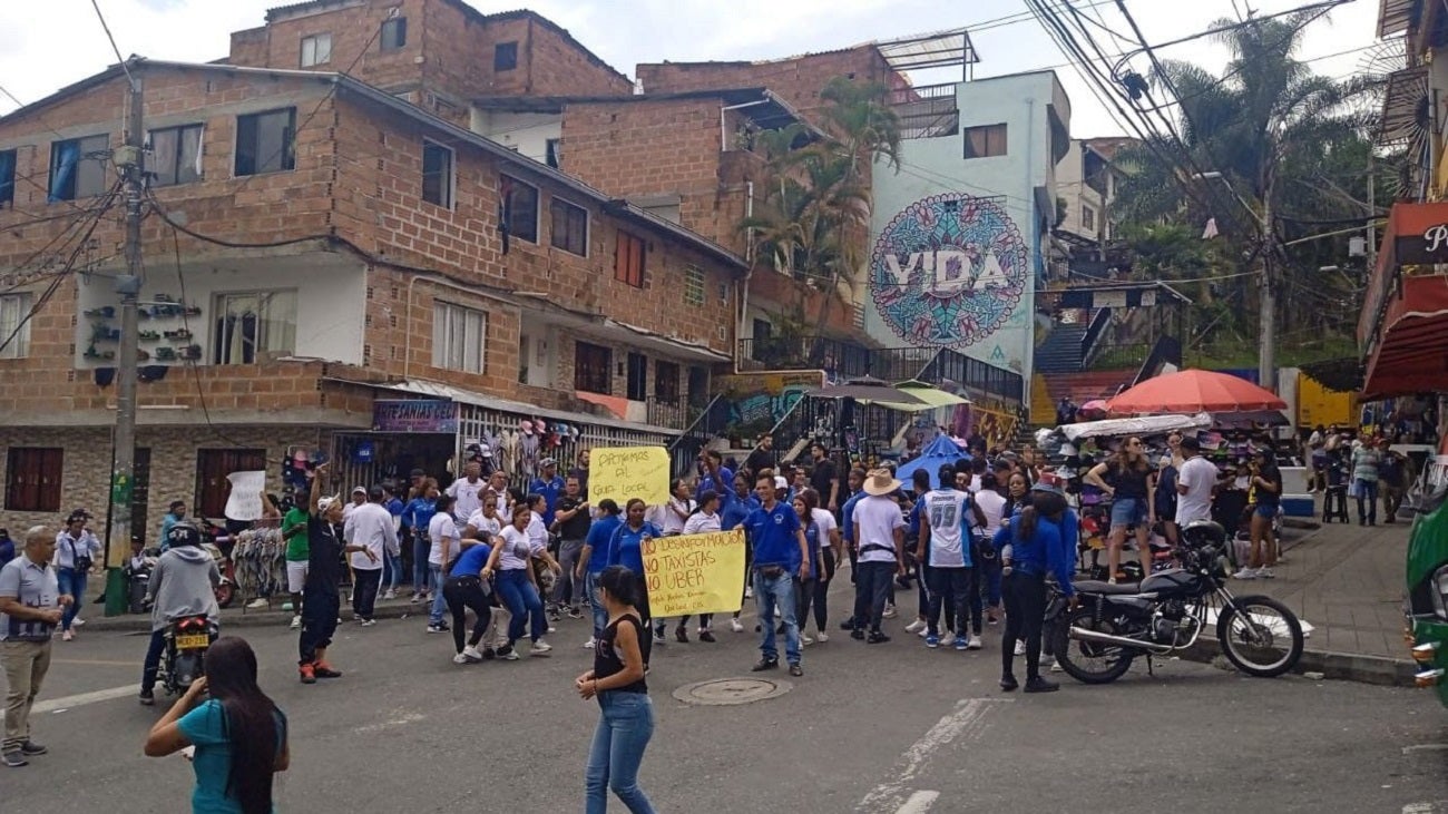Protestas en la Comuna 13