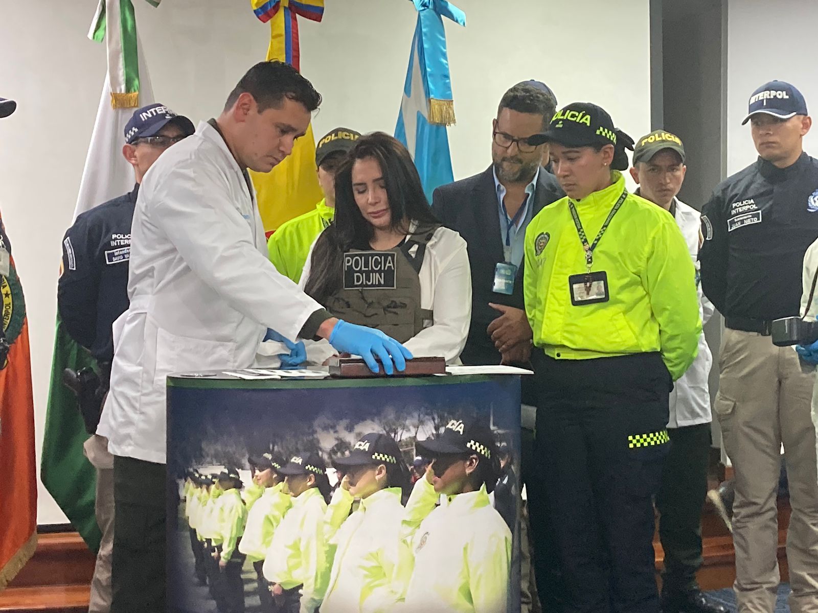 Aida deportada a Colombia