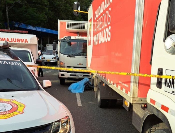 Accidente en Itagüí